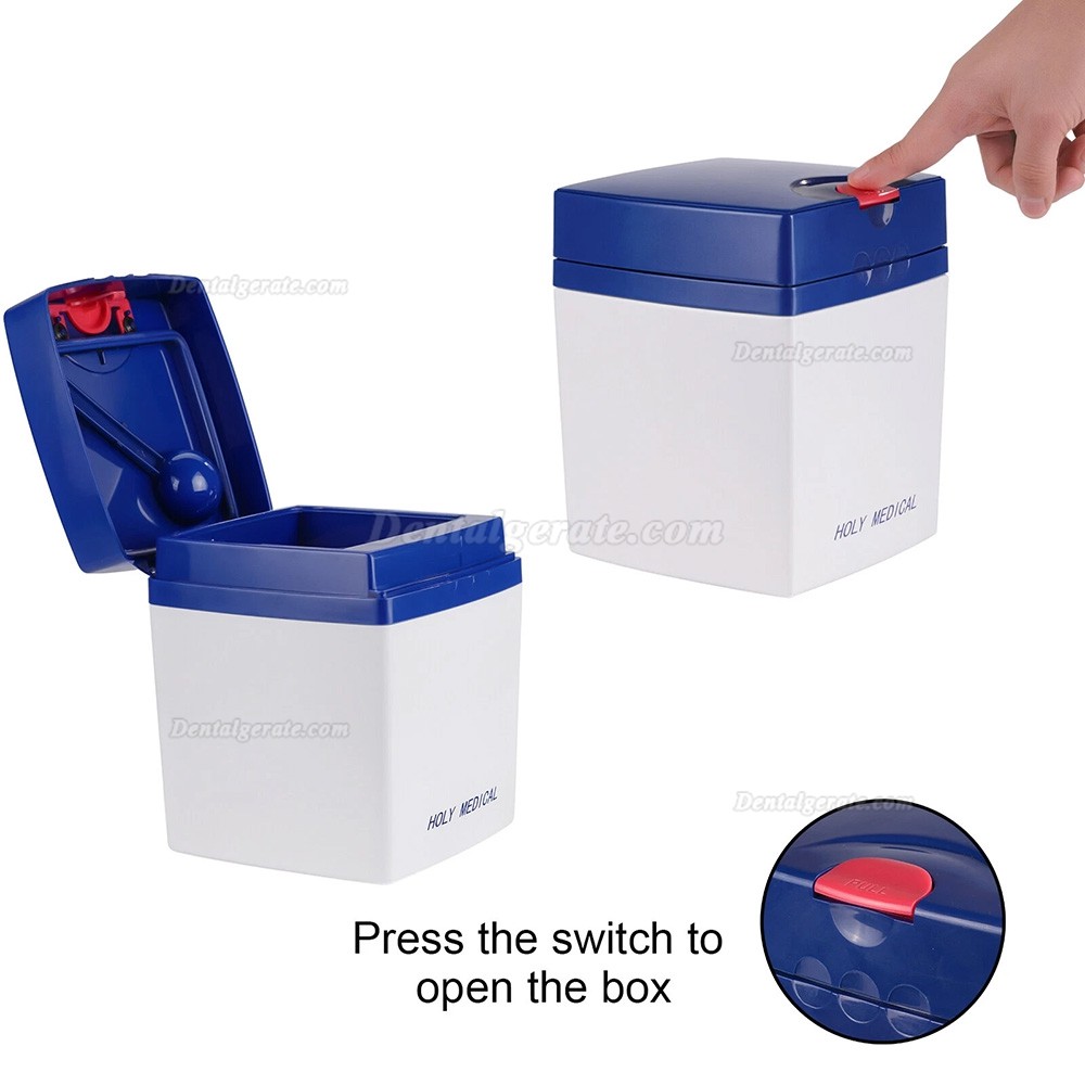 Feuchtigkeitsbest&auml;ndige Box/Aufbewahrungsbox f&uuml;r Abformmaterialien mit Messbecher